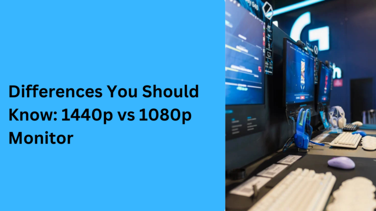 10 Popular Differences You Should Know: 1440p vs 1080p Monitor